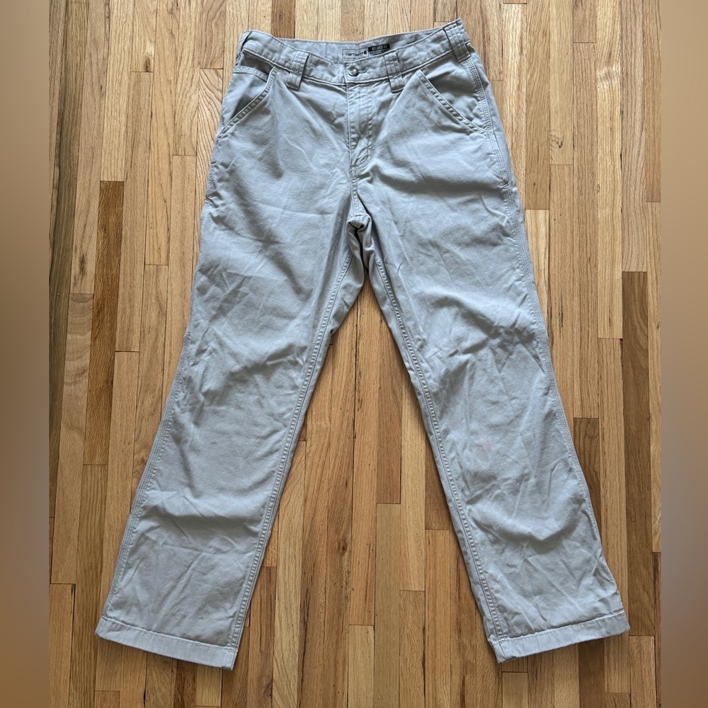 mens carhartt relaxed fit canvas pants